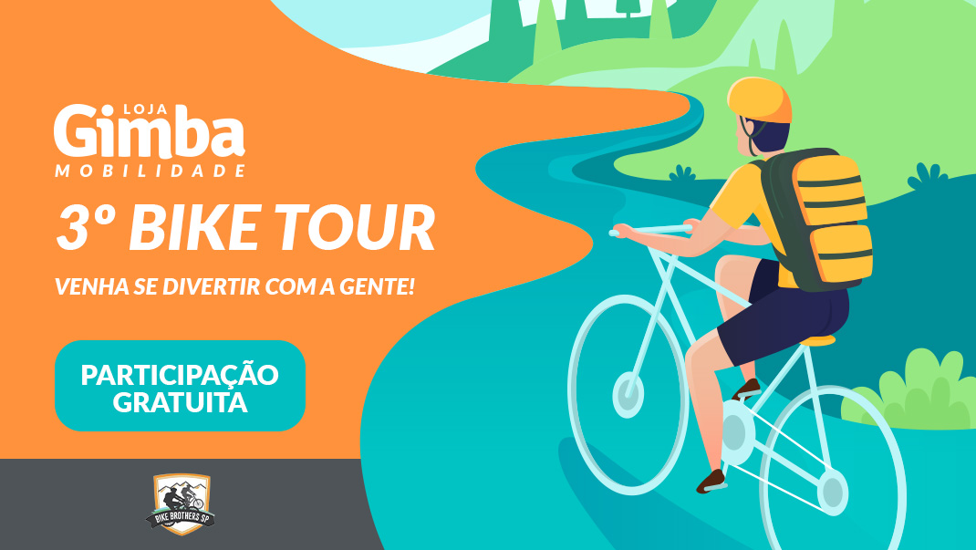 3 Bike Tour Gimba tem até 5 dia(s) para nos avisar da compra e o dinheiro aparecer no seu saldo como usar cupom de desconto gimba, vale presente, código de desconto, etc. 3 bike tour