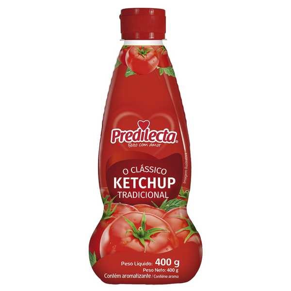 Ketchup Tradicional Bisnaga 400g 1 UN Predilecta