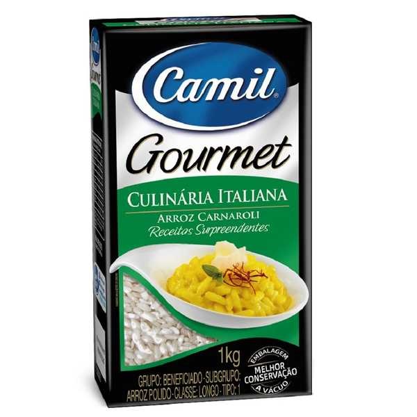 Arroz Culinária Italiana Premium 1Kg Camil