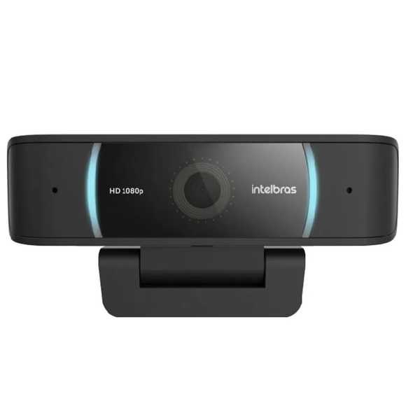 Webcam com Microfone Full HD 1080p Preto 1 UN Intelbras