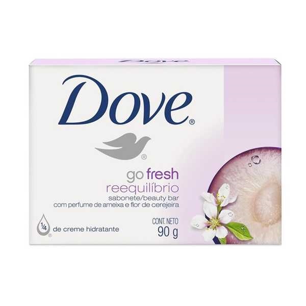 Sabonete Go Fresh Reequilíbrio Ameixa e Flor de Cerejeira 90g 1 UN Dove