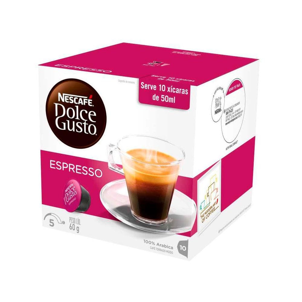 Cápsula de Café Espresso Dolce Gusto 6g CX 10 UN Nescafé
