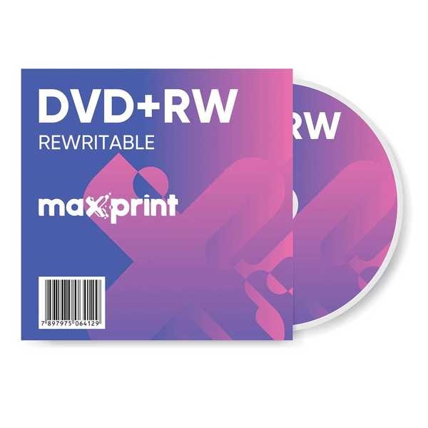 DVD-RW Gravável 4.7GB 120min 1 UN Maxprint - Gimba