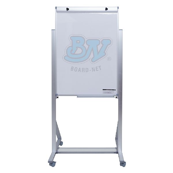 Cavalete para Flip-Chart Board Net Quadro Branco Pés Rodizio