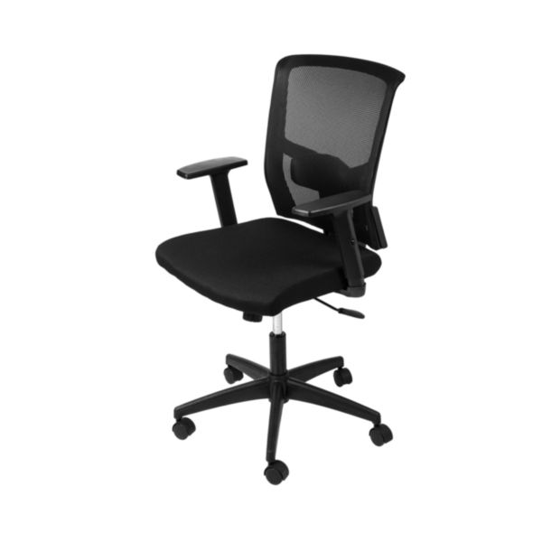 Cadeira Or Design Tóquio em Tecido Base Nylon Rodízio Preto NR 17
