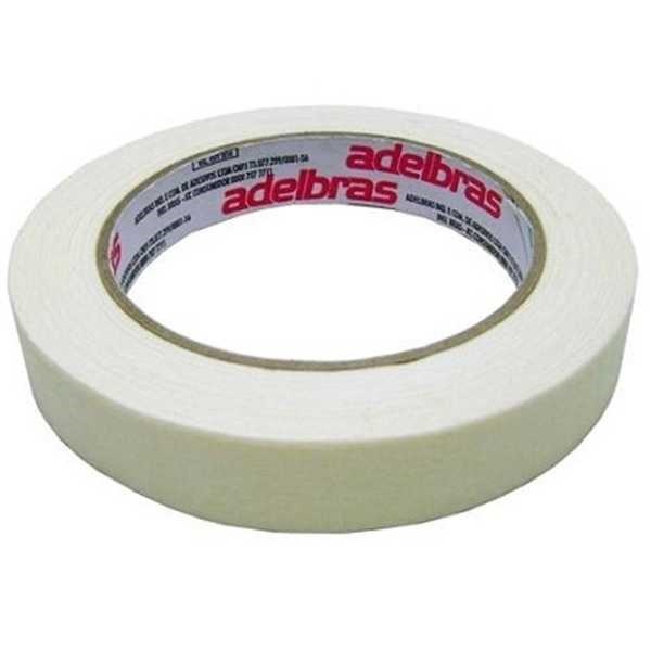 Fita Dupla Face Transparente 24mmx30m 1 UN Adelbras