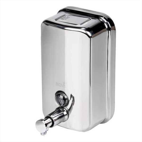 Dispenser para Líquido Aço Inox 1300ml 1 UN Biovis Gimba