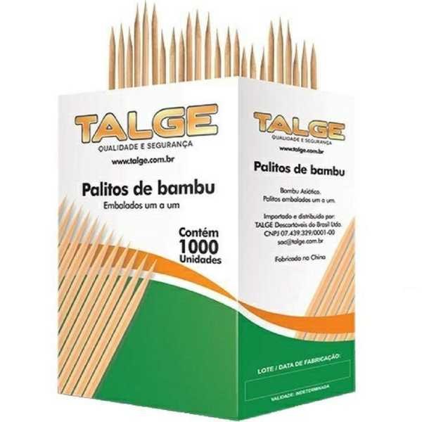 Caixa De Palito De Dente Preço Palito De Dente Bambu Cx 1000 Un Talge Gimba